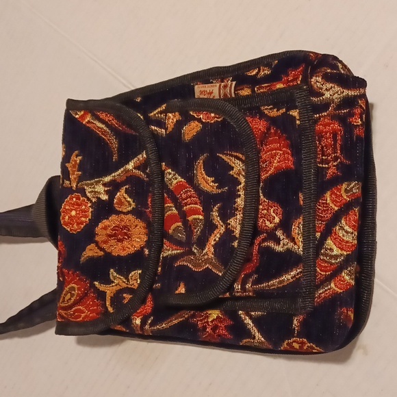 4/$80 New Mini Backpack - Embroidered Texture - Picture 2 of 10